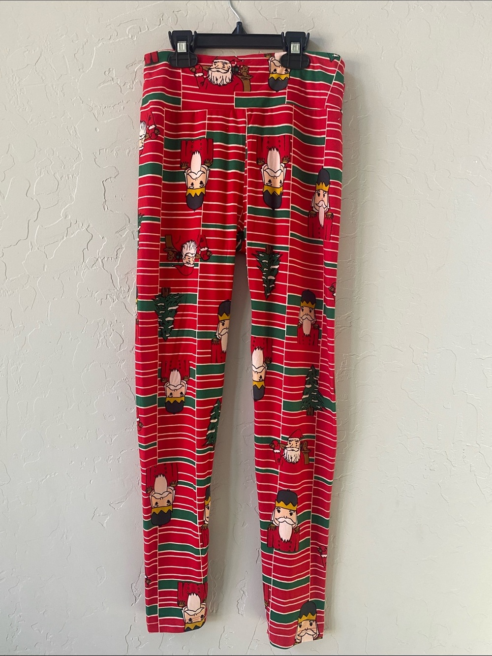 LuLaRoe Leggings Women’s One Size Santa Nutcracker Christmas Stretch